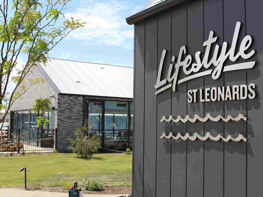 St Leonards Clubhouse Exterior Sports Pool Courtyard min min
