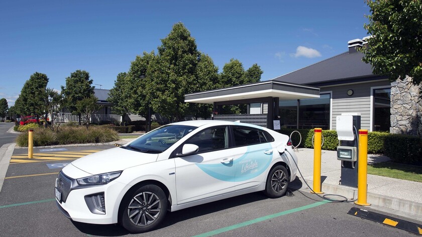 Electric car low res