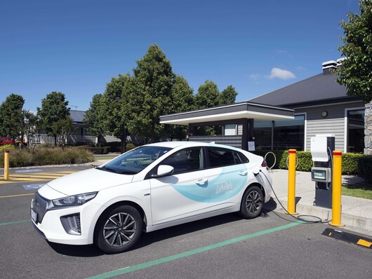 Electric car low res