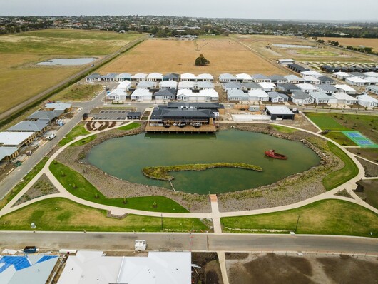 LBE Drone over Clubhouse