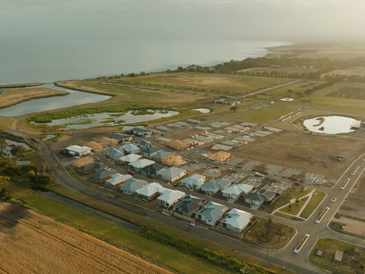 Lifestyle Bellarine Aerial Construction Update