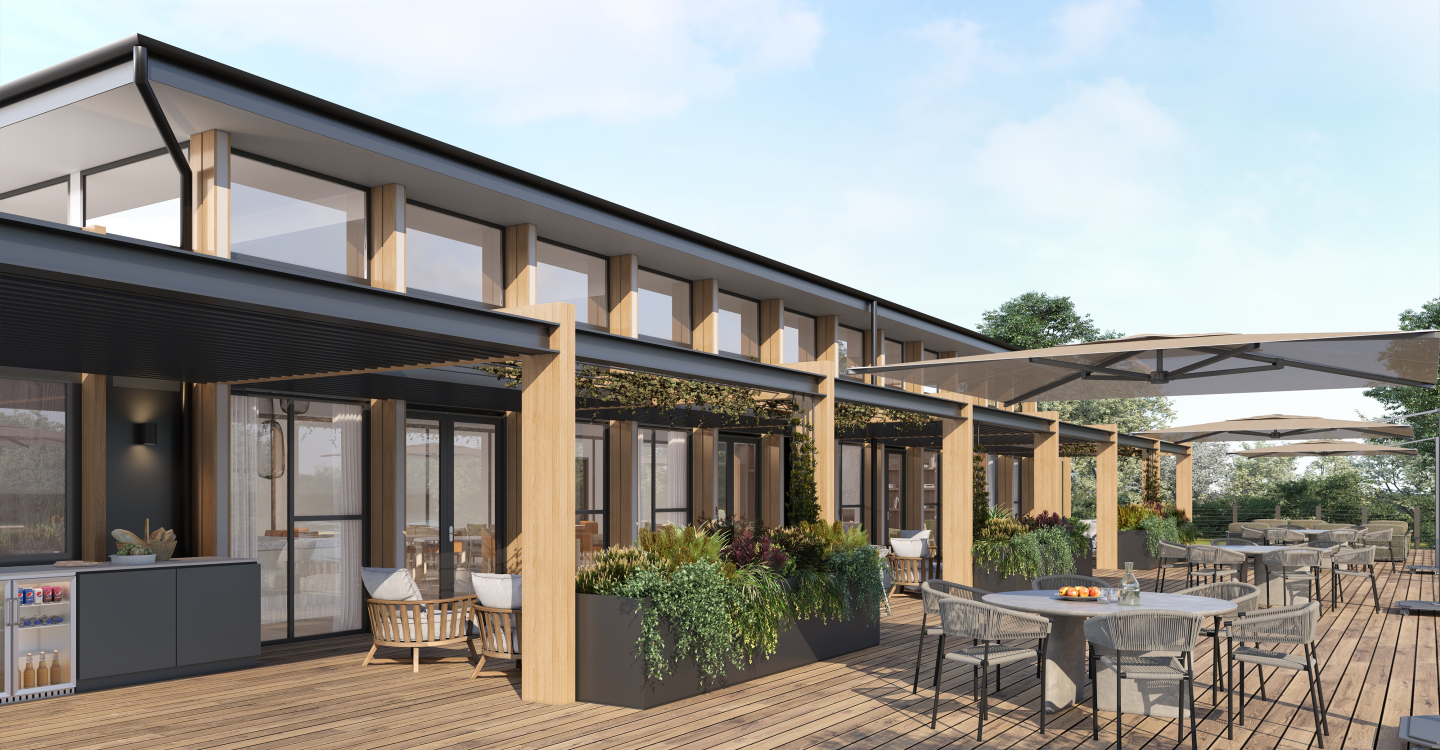 Leopold Clubhouse Deck