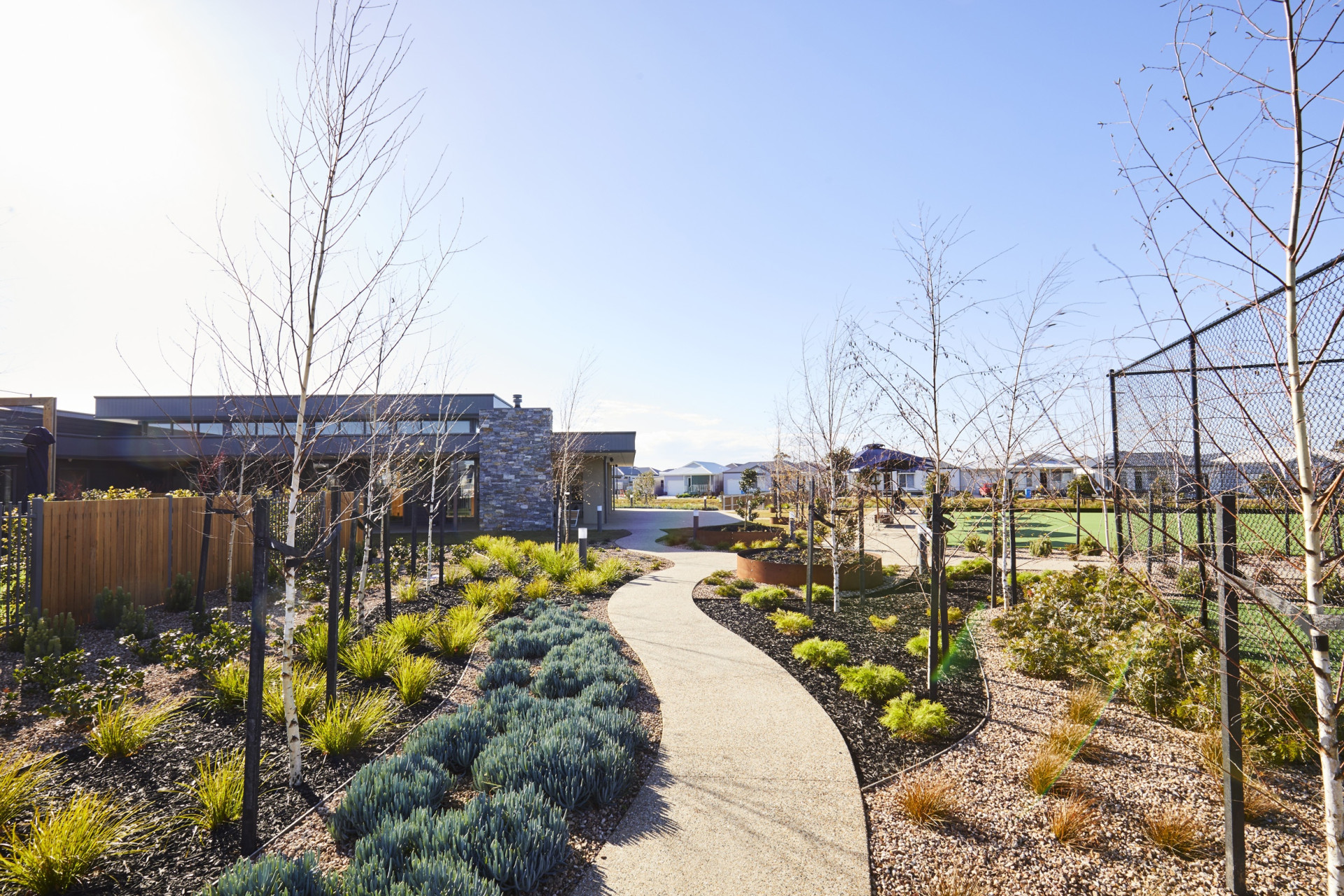 Berwick Waters Clubhouse Gardens