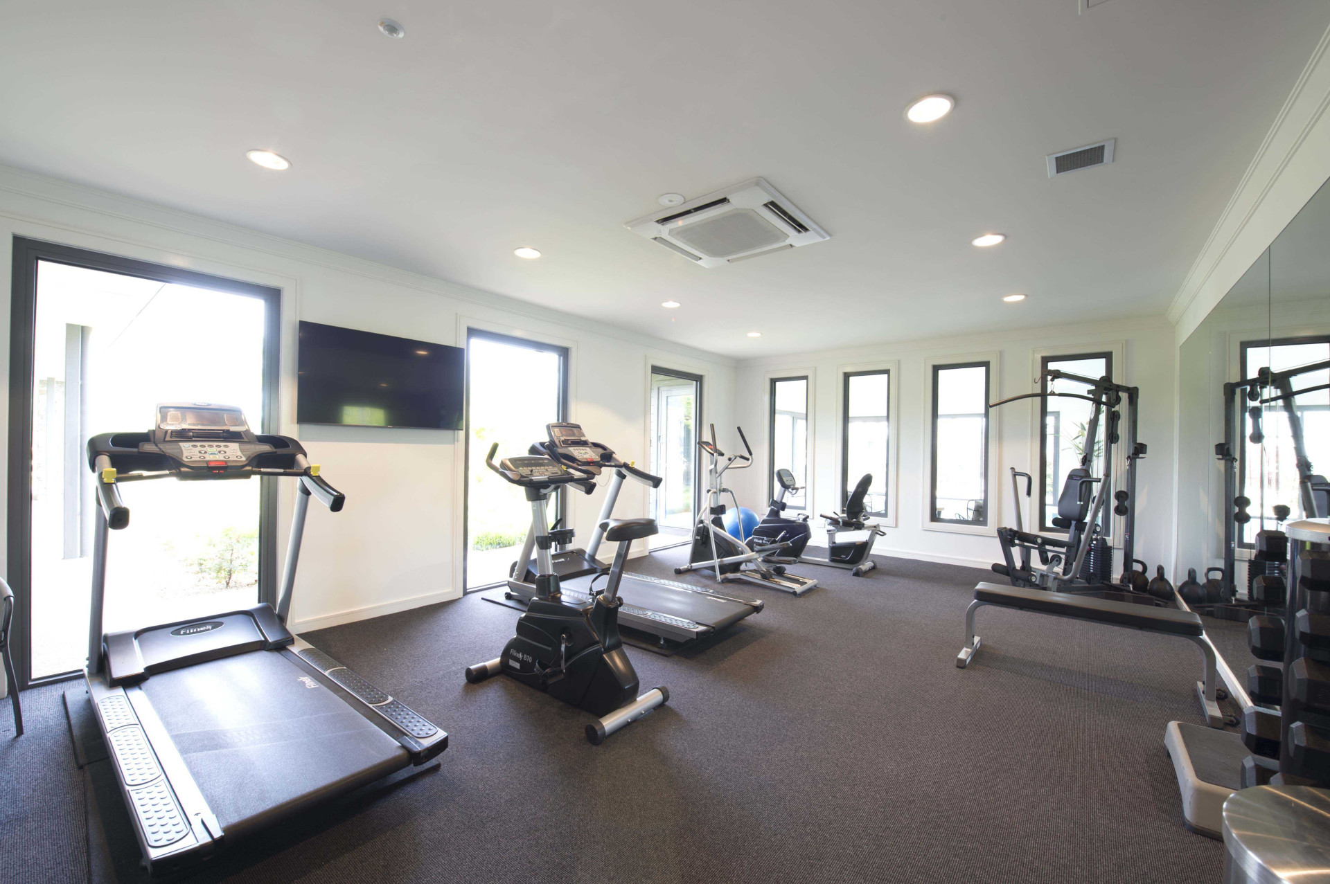 Berwick Waters Clubhouse Interior Gym