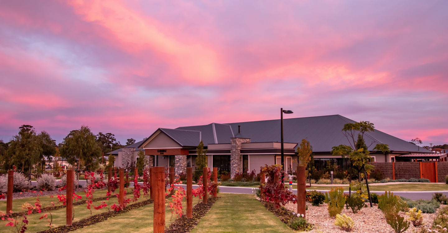 Bittern Clubhouse Sunset 1
