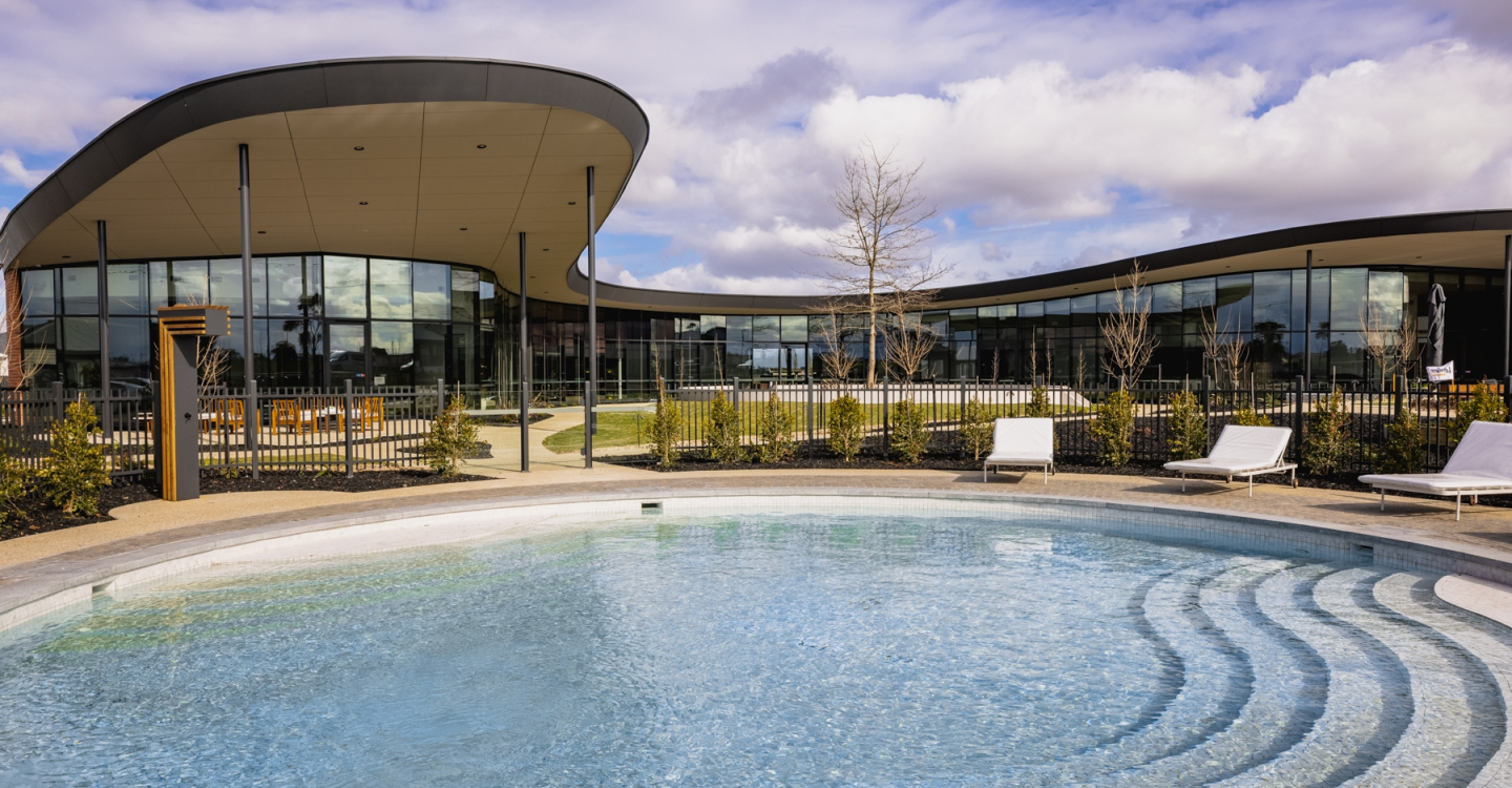 Deanside Clubhouse Exterior Pool Outdoor