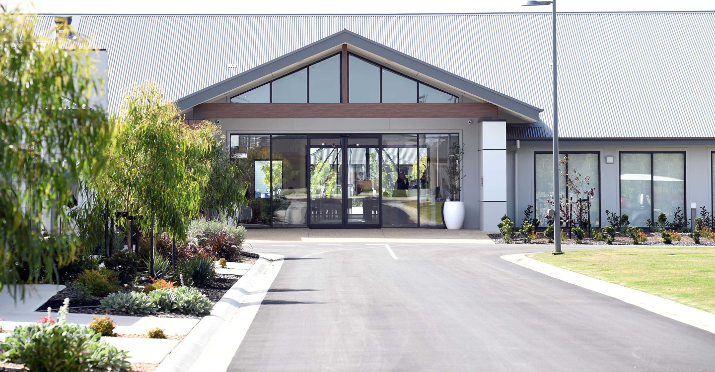 Kaduna Park Clubhouse Exterior Front Entry