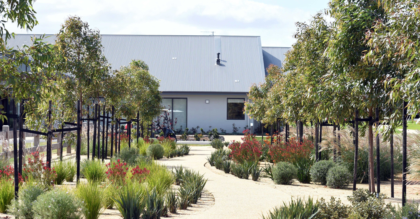Kaduna Park Clubhouse Exterior Gardens