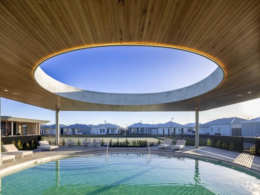 Meridian Clubhouse Exterior Pool