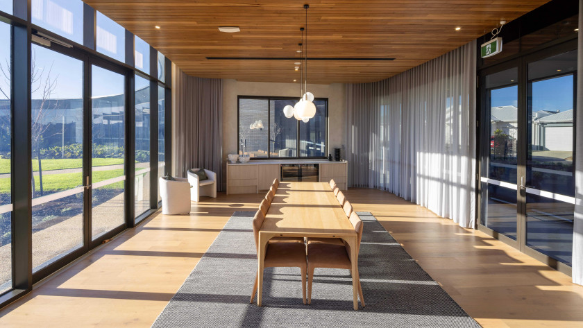 Meridian Clubhouse Interior Dining