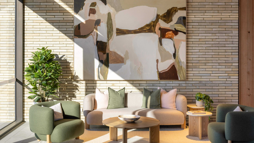 Meridian Clubhouse Interior Entrance
