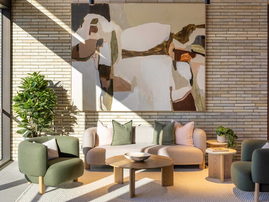 Meridian Clubhouse Interior Entrance