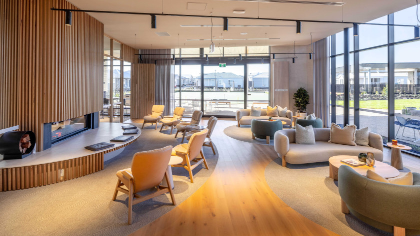 Meridian Clubhouse Interior Lounge