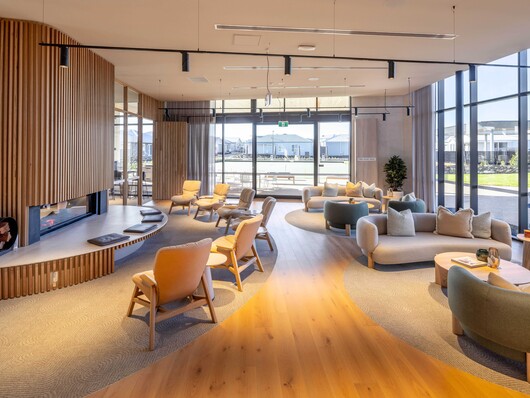 Meridian Clubhouse Interior Lounge