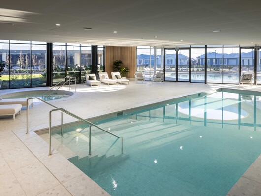 Meridian Clubhouse Interior Pool Spa