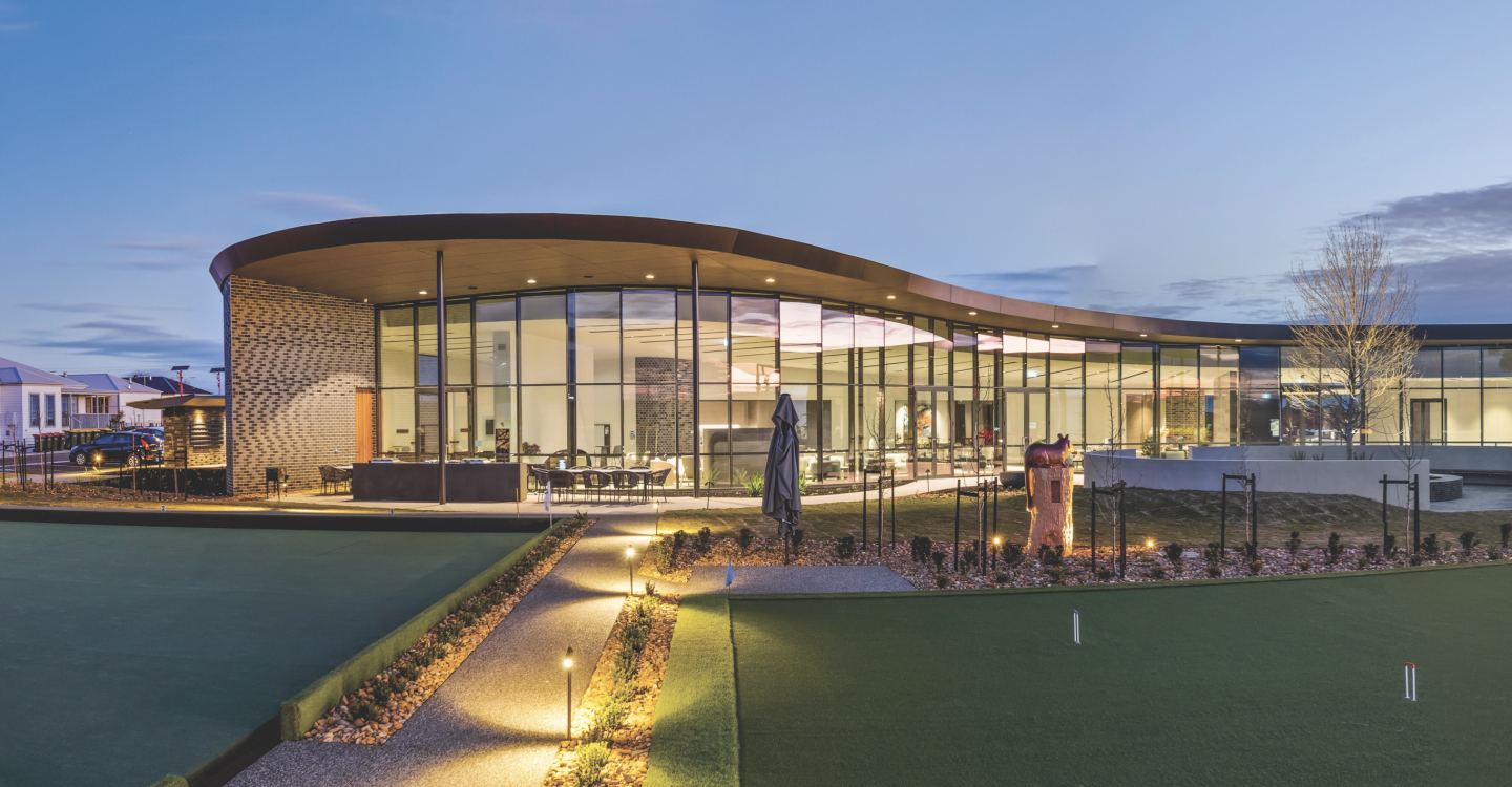 Lifestyle Communities® wollert Clubhouse twilight Hero