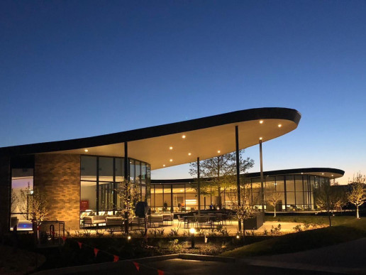 Mount Duneed Clubhouse Exterior Twilight