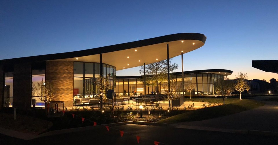 Mount Duneed Clubhouse Exterior Twilight