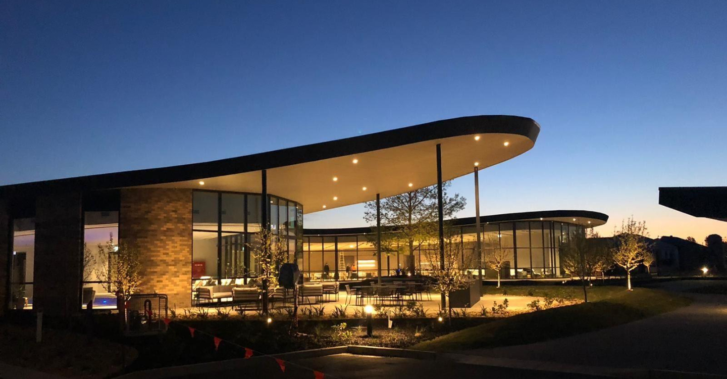 Mount Duneed Clubhouse Exterior Twilight