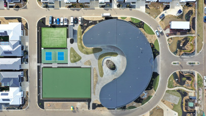 Mount Duneed Clubhouse Aerial