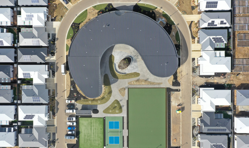 Mount Duneed Clubhouse Aerial2