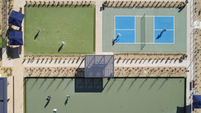 Lifestyle Ocean Grove Courts Birdseye