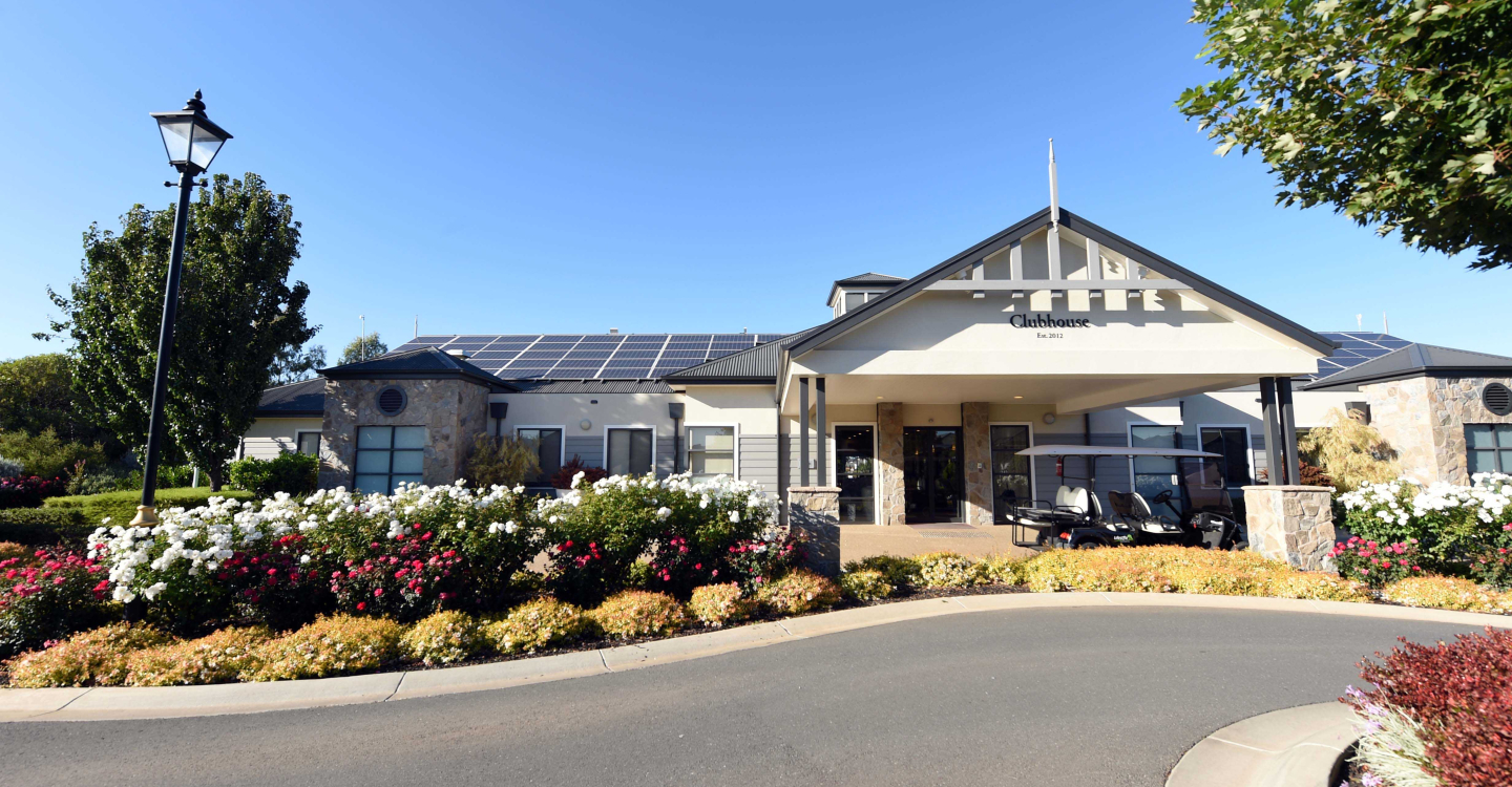 Lifestyle Communities® Shepparton Clubhouse Facade