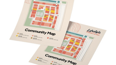 LSLTS Community Map2 Portrait A4 Flyer