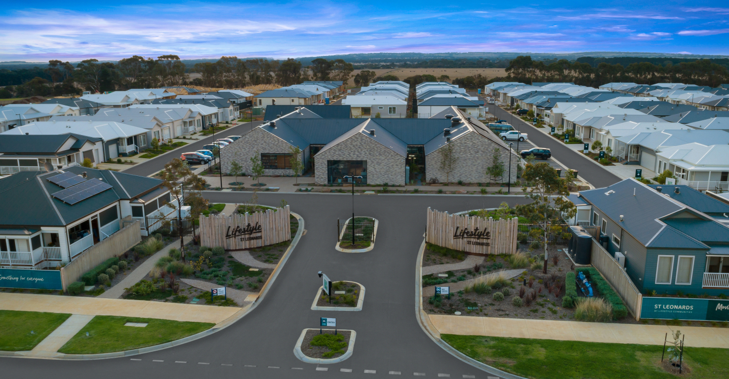 Lifestyle Communities® St Leonards aerial