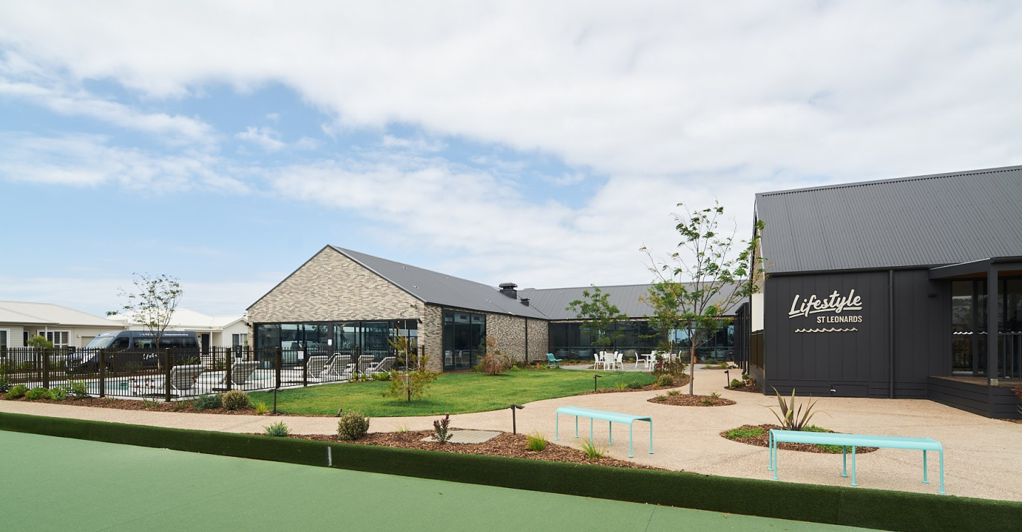 St Leonards Clubhouse Courtyard Angle