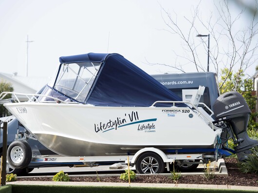 St Leonards Clubhouse Boat