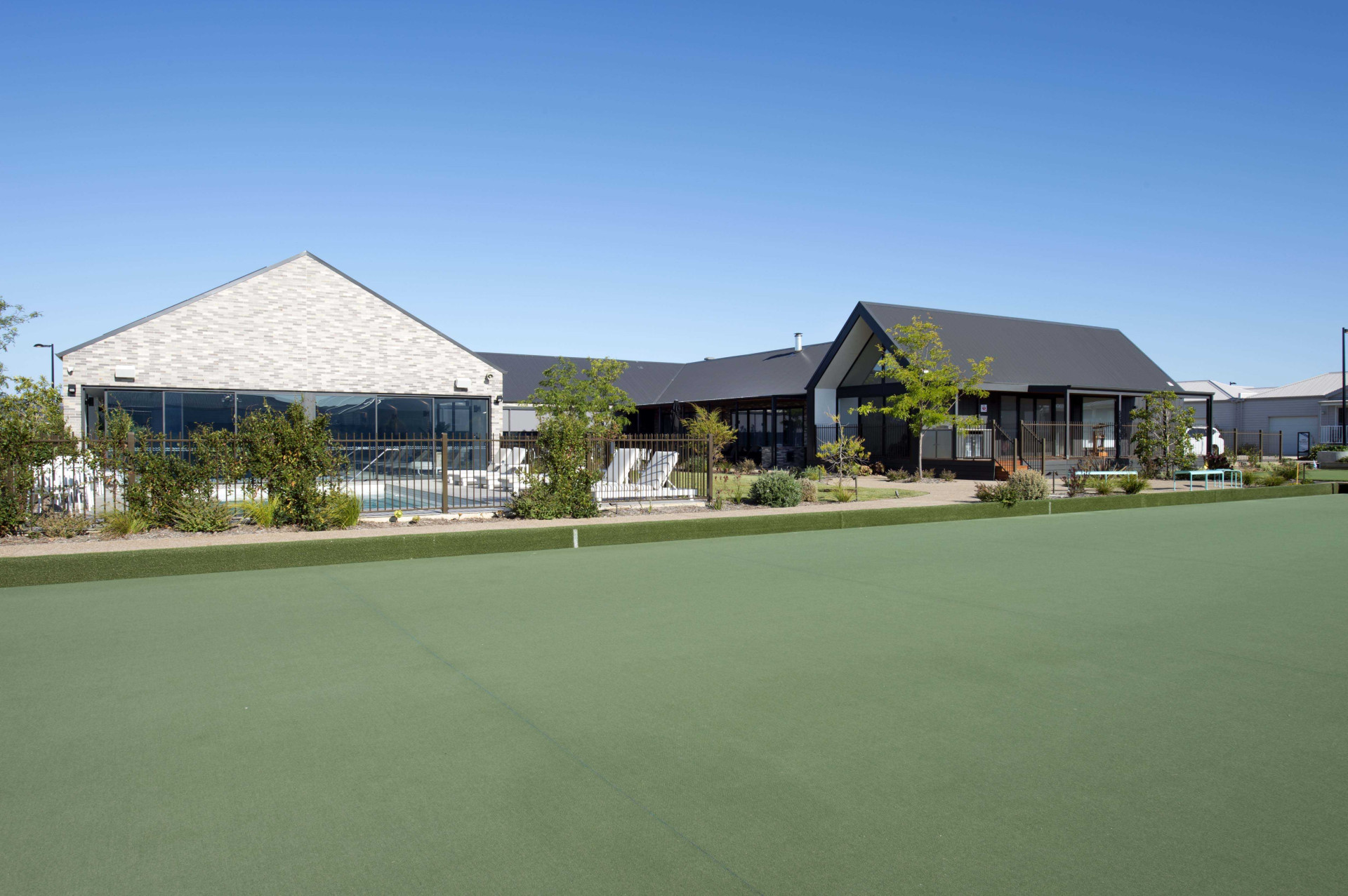 St Leonards Clubhouse bowling green