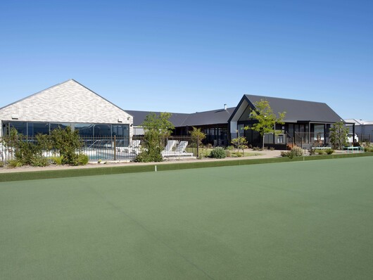 St Leonards Clubhouse bowling green