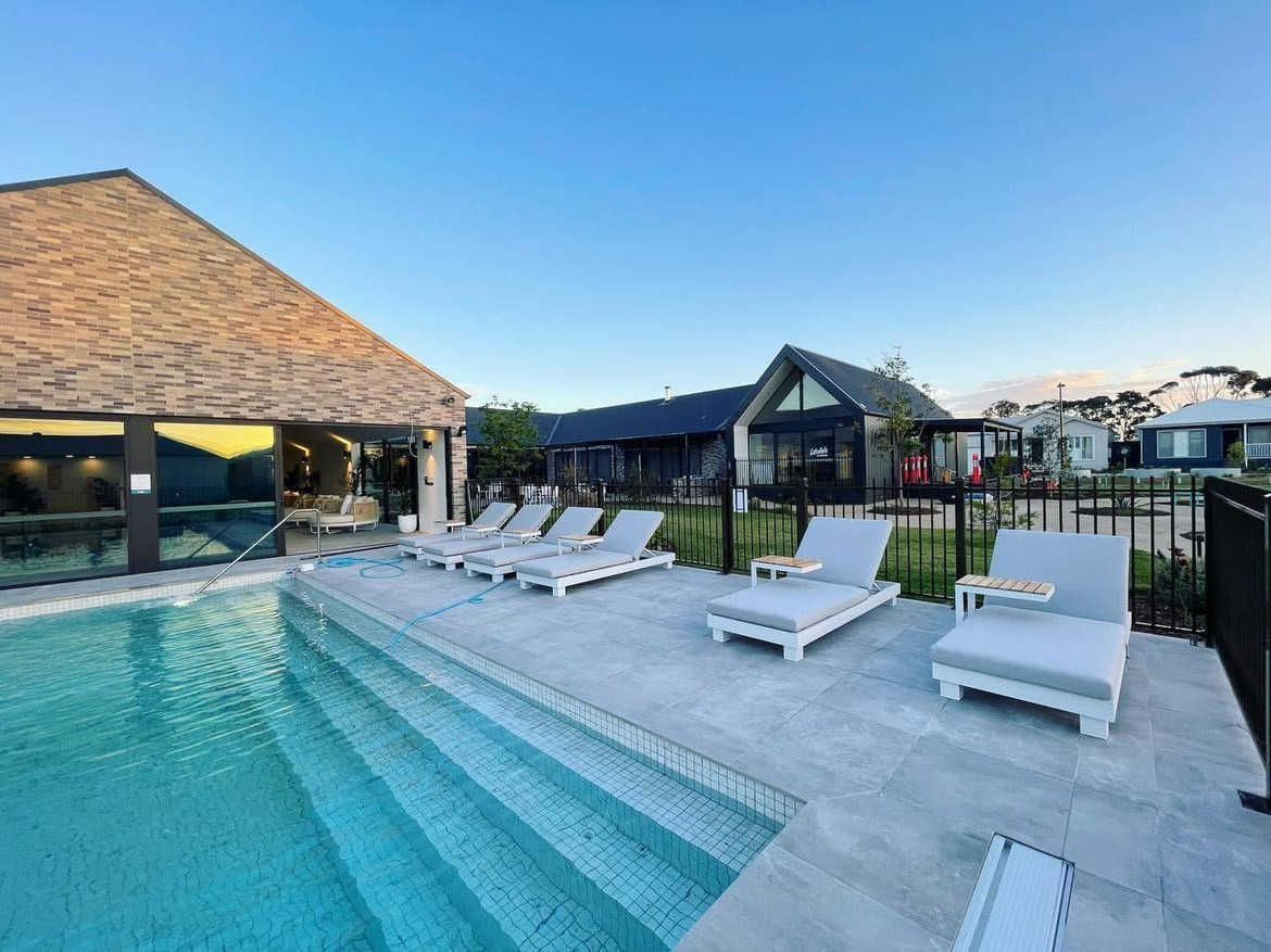 St Leonards Clubhouse Exterior Pool