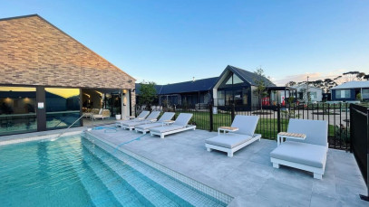 St Leonards Clubhouse Exterior Pool