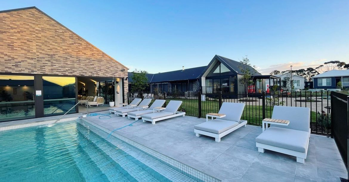 St Leonards Clubhouse Exterior Pool