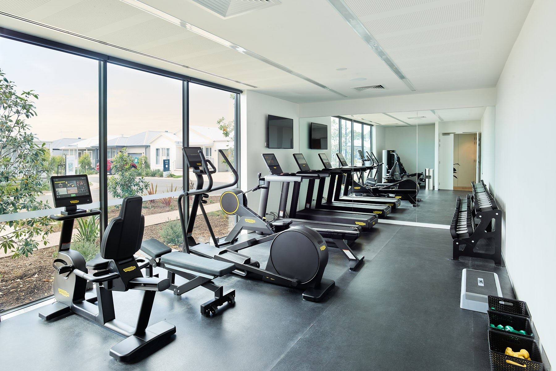 St Leonards Clubhouse Gym Daylight