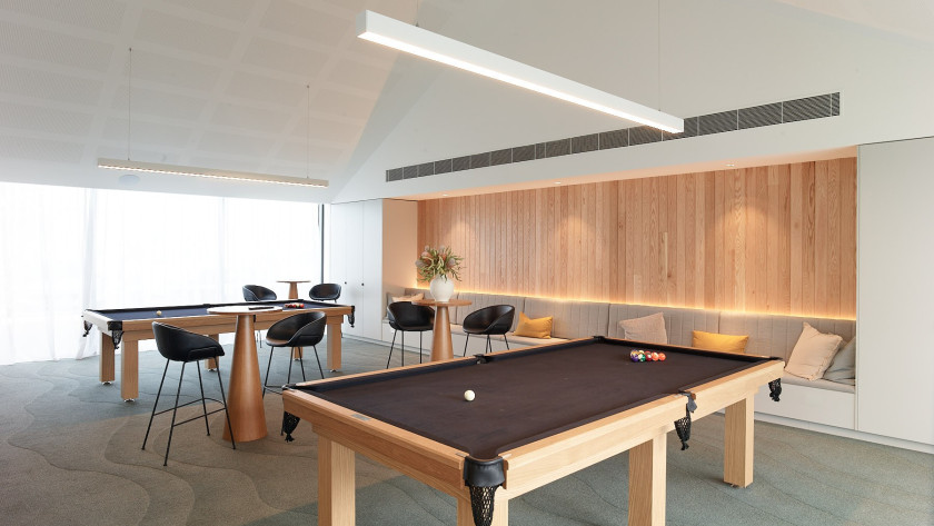 St Leonards Clubhouse Interior Billiards2