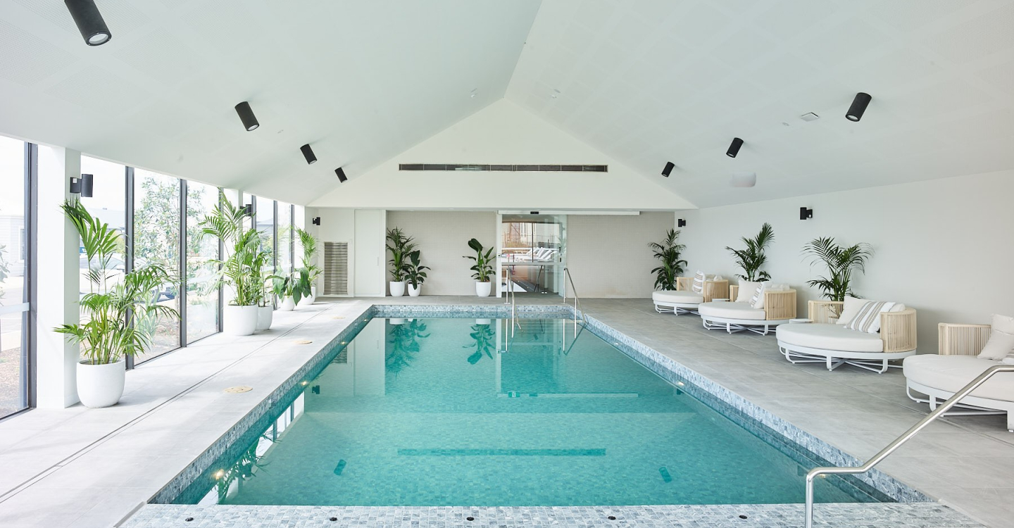 St Leonards Clubhouse Interior Pool Spa Reverse