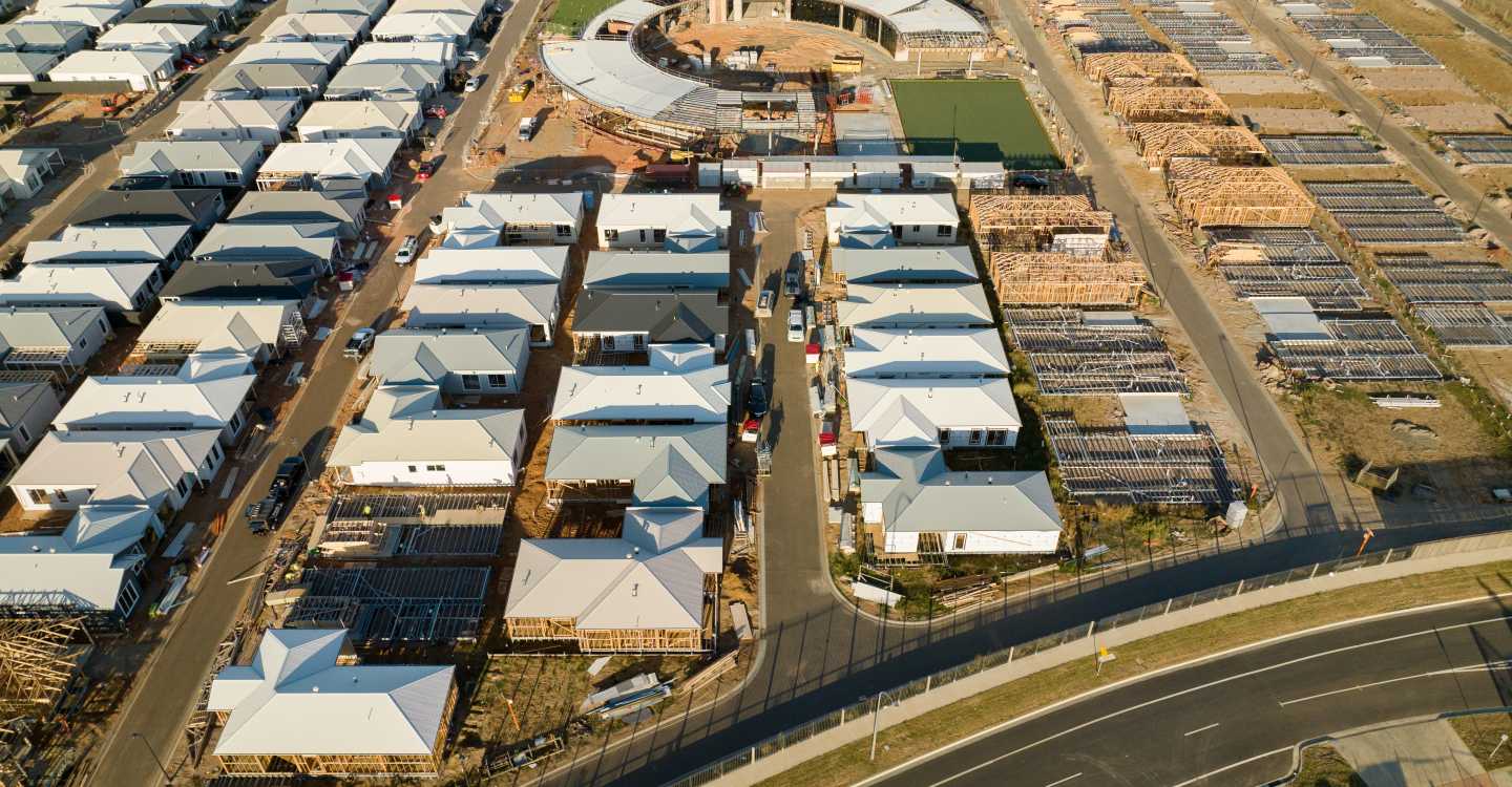 Lifestyle Meridian Jan aerial open day