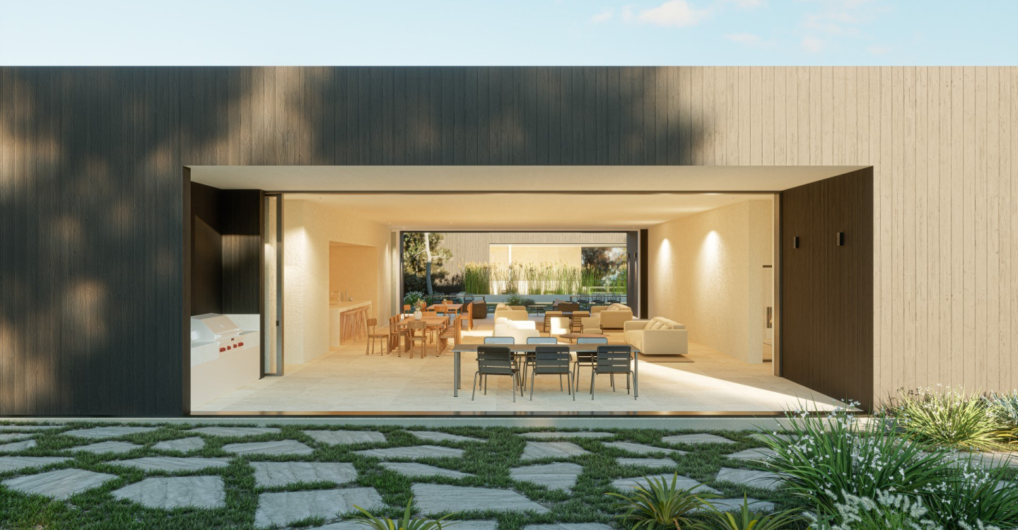 Lifestyle St Leonards The Shores clubhouse courtyard