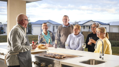Social Homeowners Community Friends Drinks BBQ Barbecue