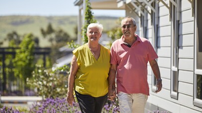 Homeowner Couple Walking Drunken Path2