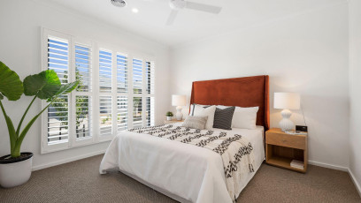 Summer Interior Bedroom