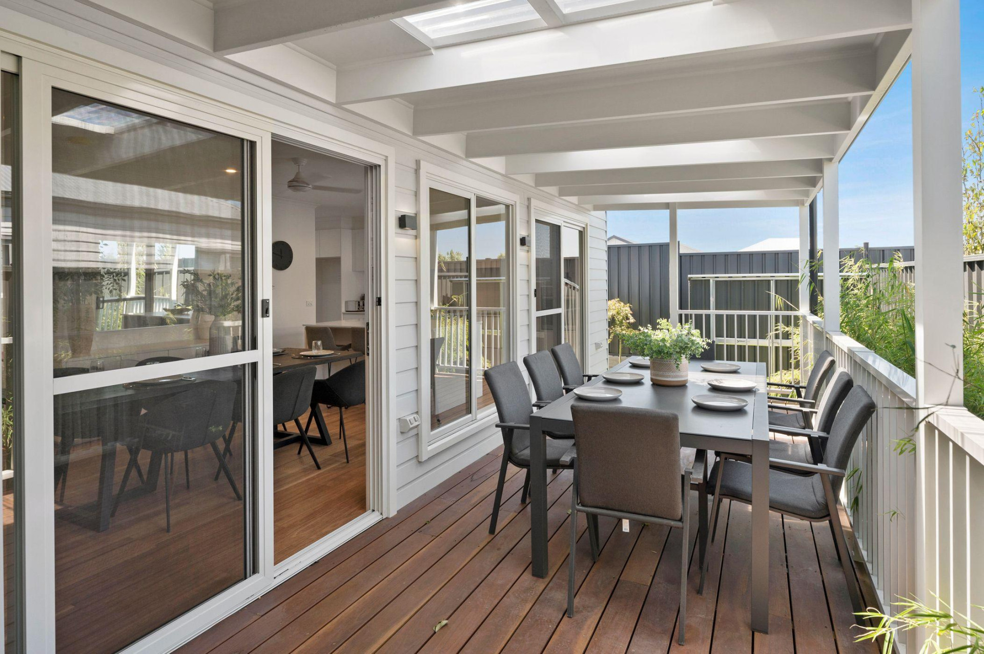 Summer Exterior Deck