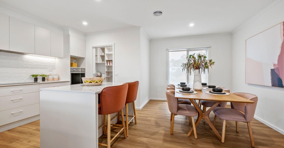 Tarra Corner Interior Kitchen Dining Pantry View