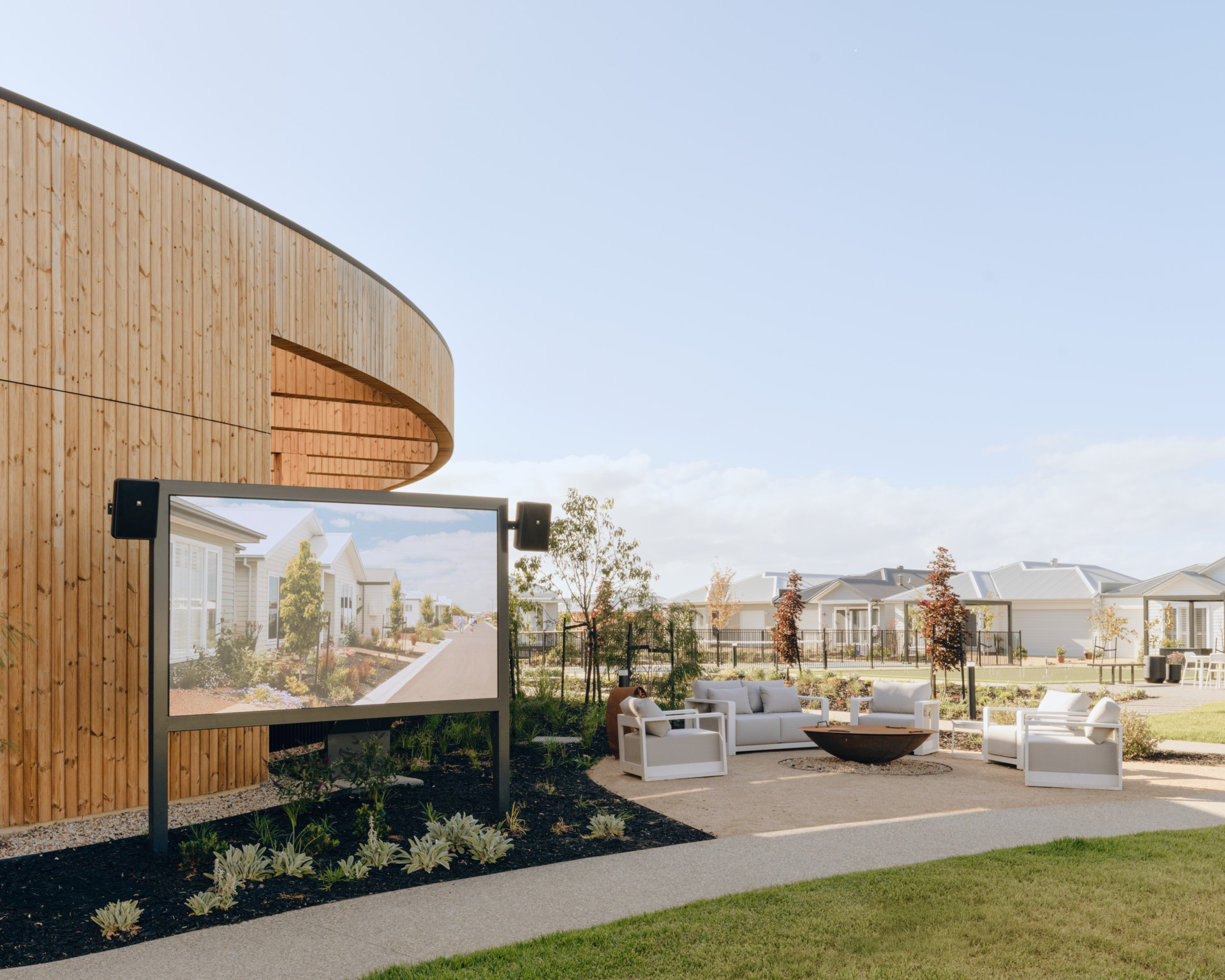 Riverfield A Clubhouse Outdoor Cinema 1