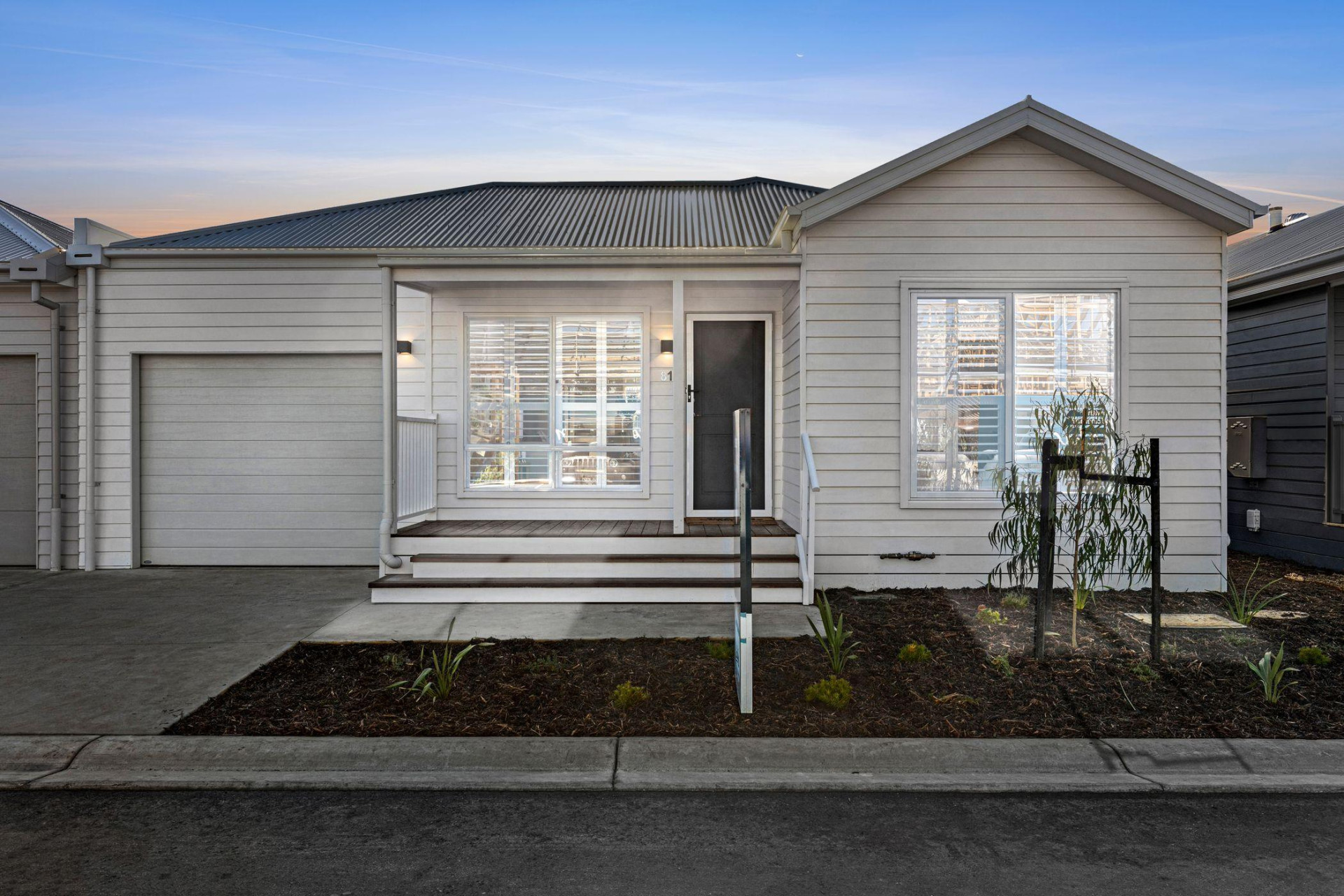 St Leonards Harper Facade Exterior Twilight