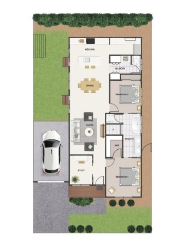 Meridian Floorplan LM ROWAN LH A4 FA03