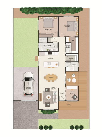 LWD Byron Cnr LH A4floorplan